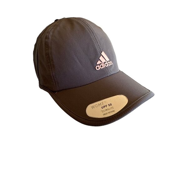 NWT Adidas Gray Pink Womans UPF 50 Hat Cap Adjustable - Picture 1 of 6